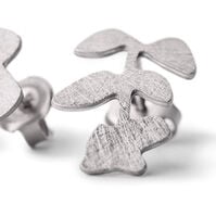 Pendientes Claudia Color Plata Pequeño T. Única-220722 Pendientes Claudia Color Plata Pequeño T. Única-220722 1